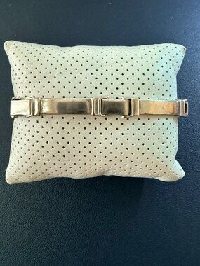 Uniquely Crafted Sterling Silver Bracelet